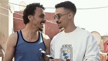 ظهور أحمد غزي وكزبرة في كواليس تصوير «محمود التاني»