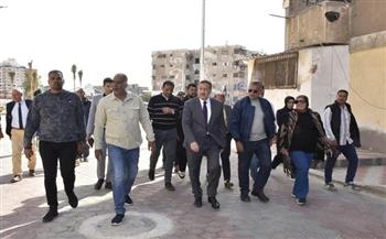 محافظ بورسعيد: تطوير شامل وإصلاح نوازل العمارات بمناطق عمرو بن عبد العزيز والحراسات والسيدة نفيسة 