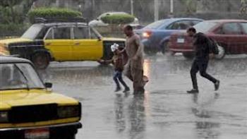 أمطار على الإسكندرية مع استمرار حركة الملاحة بالميناء