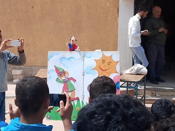 ضمن برنامج المواطنة.. الثقافة تواصل فعالياتها بمدرسة كوم الحاصل بمحاضرات توعوية وورش فنية