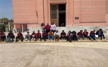 أتوبيس الفن الجميل ينظم جولة تثقيفية للأطفال ذوي الهمم بالمتحف المصري