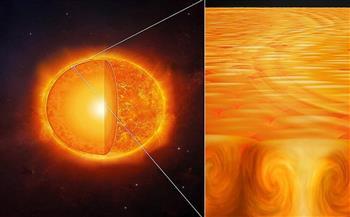 اكتشاف أمواج ضخمة تتشكل داخل الشمس