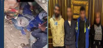 القبض على 4 أشخاص بتهمة تعاطي المخدرات داخل محل بالجيزة