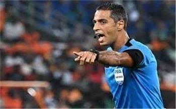 أمين عمر حكمًا لمباراة اتحاد العاصمة الجزائري وآسفي المغربى في نصف نهائي الكونفيدرالية