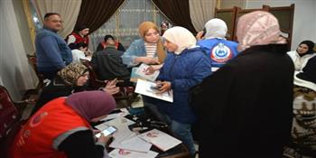 محافظ الدقهلية يتابع تنفيذ مبادرات "100 مليون صحة" داخل الديوان العام 