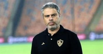 معتمد جمال يجتمع مع لاعبي الزمالك قبل المران الجماعي  