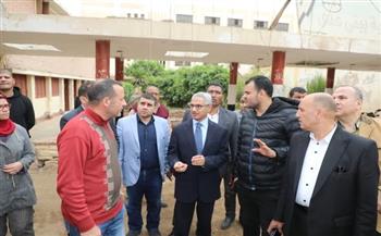 محافظ بني سويف يتفقد مركز تكنولوجي بني عدي ويوجه بسرعة إصلاح عطل مؤقت وعودة الخدمة