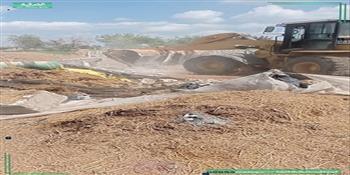  الأجهزة التنفيذية بالشرقية تواصل حملات الإزالة الفورية للتعديات المخالفة