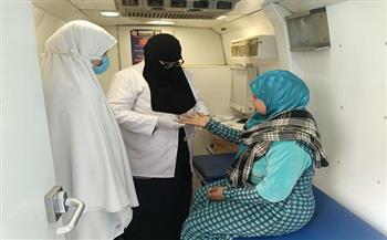 صحة المنيا: تقديم 1415 خدمة طبية مجانية ضمن قافلة حياة كريمة