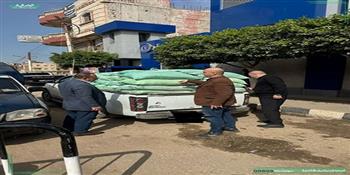 ضبط 3 أطنان دقيق مدعم قبل بيعها بالسوق السوداء في الشرقية