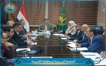 محافظ القليوبية يترأس اجتماع اللجنة العليا للإعلانات لبحث طلبات المعلنين