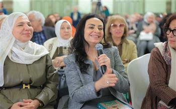 وزيرة التضامن تشهد حفل إطلاق وتوقيع رواية "كوم النور.. عباس حلمي الثاني"