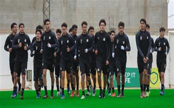 منتخب الناشئين يختتم استعداداته لمواجهة ليبيا غدًا في تصفيات شمال إفريقيا