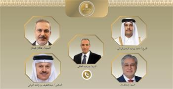 وزير الخارجية يبحث هاتفيا مع نظرائه في تركيا وباكستان وقطر والبحرين التطورات الإقليمية وجهود خفض التصعيد