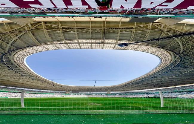 الكونفدرالية الأفريقية.. ملعب نيلسون مانديلا يتزين للقاء الزمالك وشباب بلوزداد