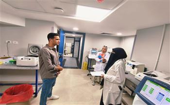 مرور إدارة المعامل على معامل الغردقة لمتابعة انتظام العمل