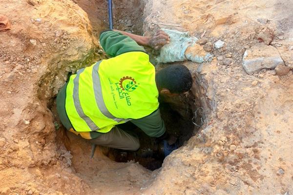 صناع الخير توصل مياه لأكثر من 111 منزلاً في أسبوع واحد فقط ضمن مبادرتها «شريان الحياة» 