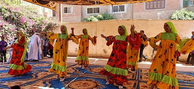 ختام أوبريت "الليلة الكبيرة" بالنخيلة بأسيوط