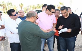 تنفيذًا لتوجيهات رئيس الجمهورية.. وزير الرياضة يتفقد موقع القرية الأولمبية 