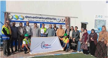 حصول محطتا مياه طهطا وصرف صحى ساقلته بسوهاج على شهادة الإدارة الفنية المستدامة TSM   