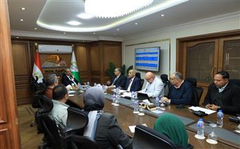 محافظ الجيزة يعقد اجتماعًا موسعًا لمتابعة ملفات العمل بحي العمرانية