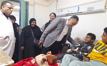 وكيل وزارة صحة شمال سيناء يتفقد مستشفى العريش العام