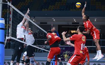 الأهلي يتوج بطلًا لكأس مصر للكرة الطائرة على حساب الزمالك