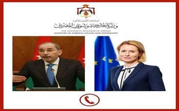 الأردن والاتحاد الأوروبي يبحثان وقف إطلاق النار في لبنان وتنسيق المساعدات الإنسانية