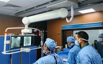 الرعاية الصحية تعلن نجاح إجراء أول حالة سحب جلطة حادة بالمخ بمستشفى طيبة التخصصي بإسنا