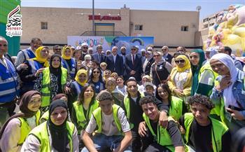 صندوق "تحيا مصر" وبيت الزكاة والصدقات يطلقان "كرنفال الفرحة" بحي الأسمرات 