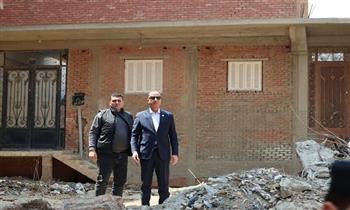 محافظ الجيزة يضبط حالات بناء مخالف وتعديات على الأراضي الزراعية بطريق كومبرة و يوجّه بالإزالة الفورية