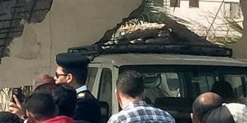 انهيار جزئي بسقف مجمع مواقف السادات بالمنوفية دون إصابات