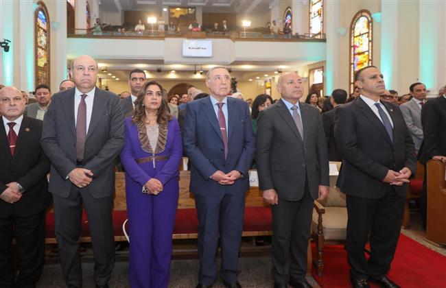 وزيرة التنمية المحلية والبيئة تشارك في احتفالية الطائفة الإنجيلية بعيد القيامة المجيد