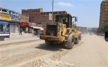 محافظ الجيزة يتفقد الحالة العامة للنظافة والطرق بمركزي كرداسة وأوسيم