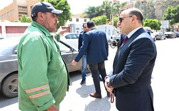 محافظ الغربية يتفقد أعمال النظافة ورفع الإشغالات بحي ثان طنطا استعدادًا لعيد القيامة المجيد