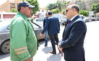 محافظ الغربية يتفقد أعمال النظافة ورفع الإشغالات بحي ثان طنطا استعدادًا لعيد القيامة المجيد