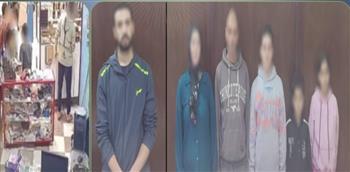 القبض على طرفي مشاجرة بالمرج بين مالك مكتبة وأسرة بسبب خلافات مالية