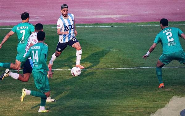 الدوري الممتاز.. شوط أول سلبي بين بيراميدز والمصري البورسعيدي 