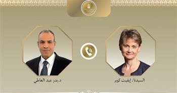 وزير الخارجية يبحث مع نظيرته البريطانية سبل تعزيز العلاقات الثنائية ومستجدات الأوضاع الإقليمية 