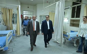 رئيس جامعة القاهرة يطمئن على حالة مرضى مستشفى الاستقبال والطوارئ.. ويؤكد انتظام تقديم الرعاية الطبية