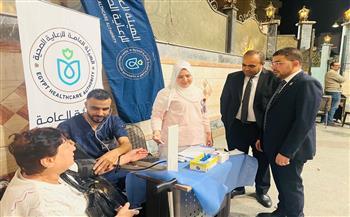 مدير فرع الرعاية الصحية بالأقصر يتفقد تمركز الفرق الطبية بمحيط الكنائس تزامنًا مع احتفالات عيد القيامة