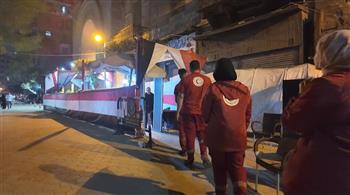 الهلال الأحمر يشارك في التأمين الطبي لاحتفالات عيد القيامة المجيد بـ440 كنيسة على مستوى الجمهورية