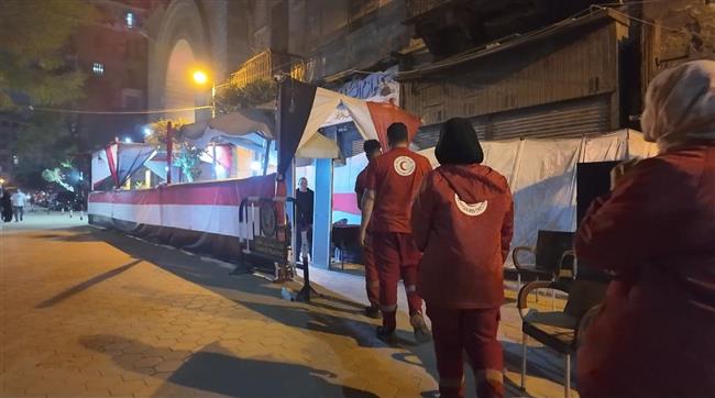 الهلال الأحمر يشارك في التأمين الطبي لاحتفالات عيد القيامة المجيد بـ440 كنيسة على مستوى الجمهورية