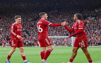 الدوري الإنجليزي.. ليفربول يتقدم على فولهام بهدف نجوموها 