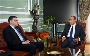 وزير الخارجية يستقبل رئيس هيئة الشراء الموحد لبحث تعزيز التعاون في مجال الأمن الصحي 