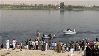 مصرع سيدة وطفلين إثر سقوط سيارة في نهر النيل في المراغة بسوهاج