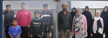 القبض على 7 أشخاص لاستغلال الأطفال في التسول وبيع السلع بإلحاح بالجيزة