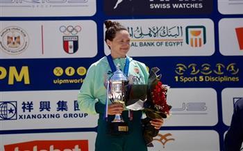 المجرية بلانكا جوزي تتوج بكأس العالم للخماسي الحديث بالقاهرة