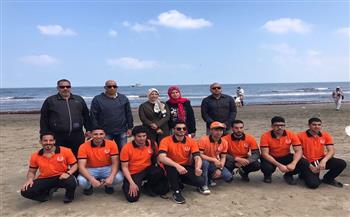 استعدادًا لأعياد الربيع.. انتشار 45 منقذًا على شاطئ بورسعيد ومدينة بورفؤاد 