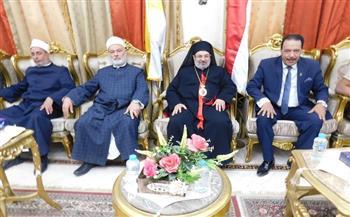 قيادات الأزهر بسوهاج يقدمون التهنئة للإخوة الأقباط بمناسبة عيد القيامة المجيد 